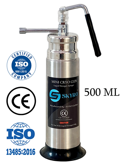 Mini Cryo Gun (500ml) – High Capacity Professional Cryotherapy Device for Skin Tag & Wart Removal