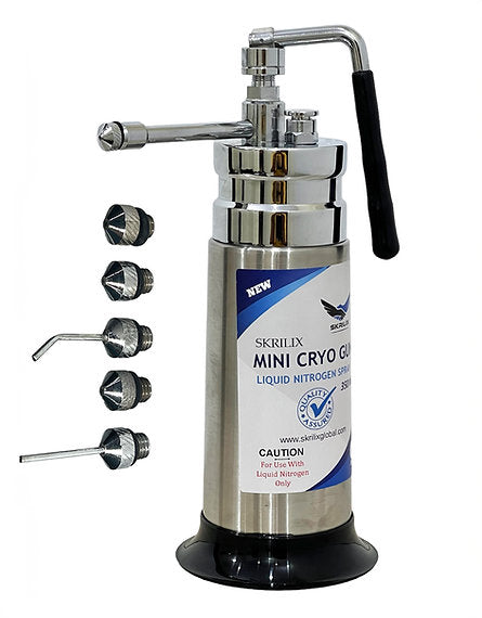 Mini Cryo Gun Liquid Nitrogen Sprayer Can for Dermatology (350ML)