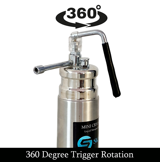 Mini Cryo Gun (500ml) – High Capacity Professional Cryotherapy Device for Skin Tag & Wart Removal