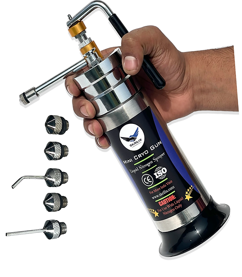 Dermatologist's No.1 Choice Mini Cryo Gun Liquid Nitrogen Sprayer For Dermatology (350 ML)