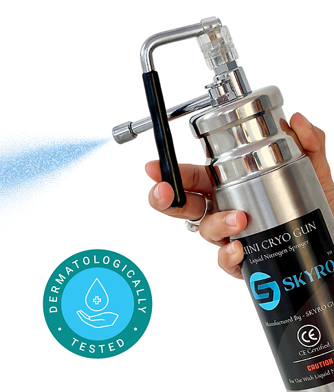Mini Cryo Gun (500ml) – High Capacity Professional Cryotherapy Device for Skin Tag & Wart Removal