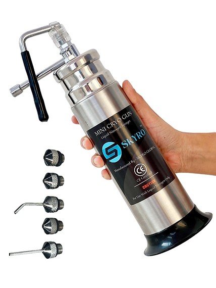 Mini Cryo Gun (500ml) – High Capacity Professional Cryotherapy Device for Skin Tag & Wart Removal